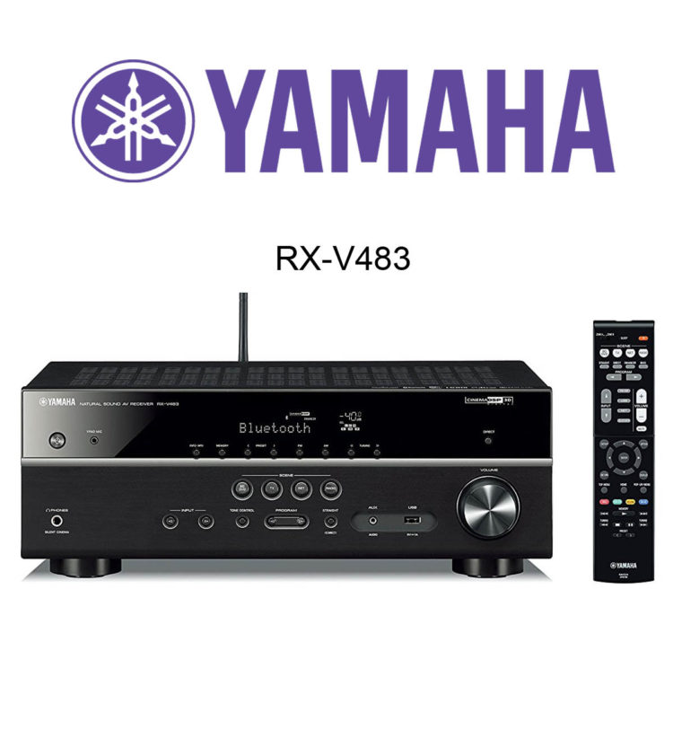 Der Yamaha RX-V483 AV-Receiver mit 5x 115 Watt im Test